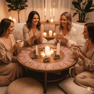 Espace communautaire Magic'Oracles — groupe privé bienveillant pour pratiquer les oracles ensemble